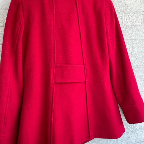 Calvin Klein Red Coat - Picture 4 of 5